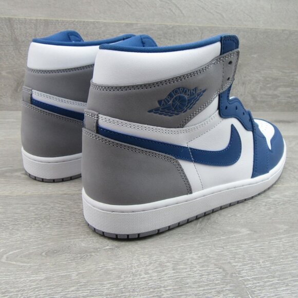 Air Jordan 1 Retro High OG True Blue Mens Size 12 Shoes NEW - Picture 7 of 15
